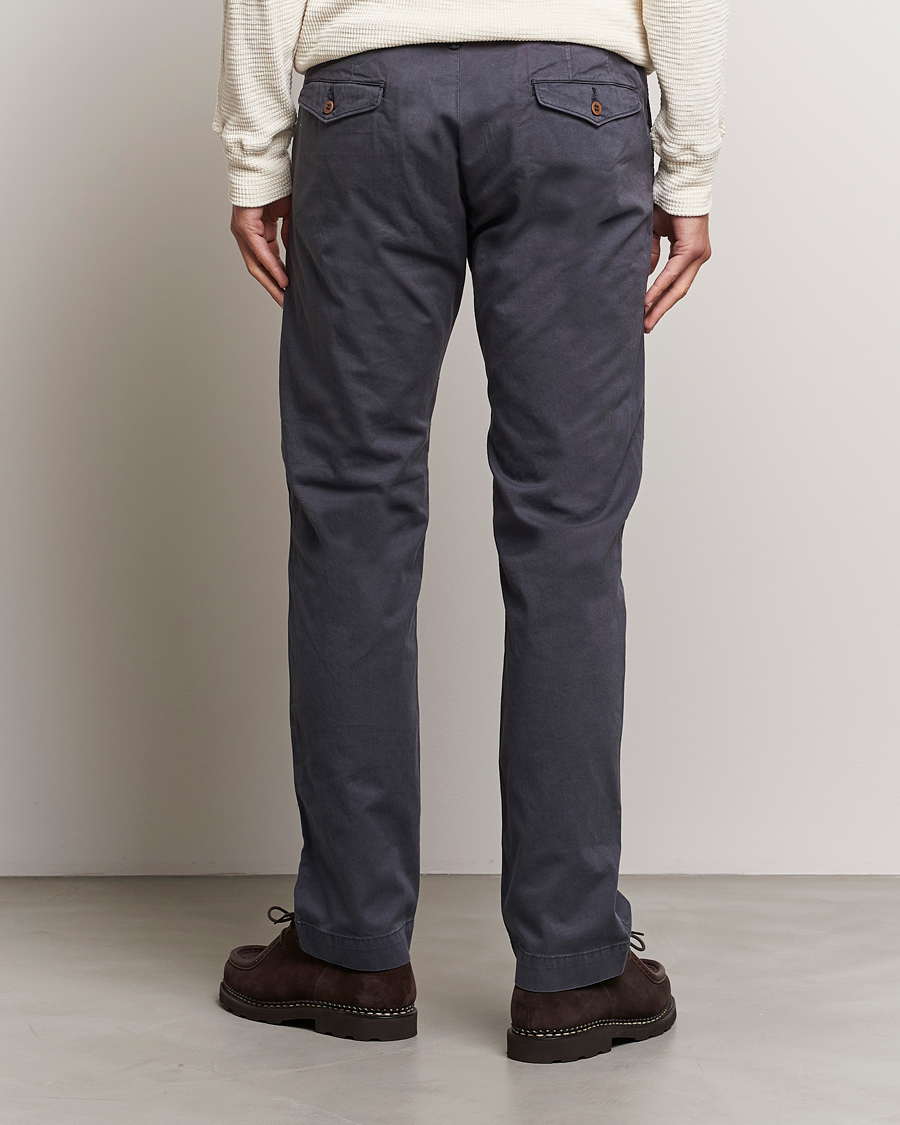 Men | Trousers | RRL | Officers Chino Navy