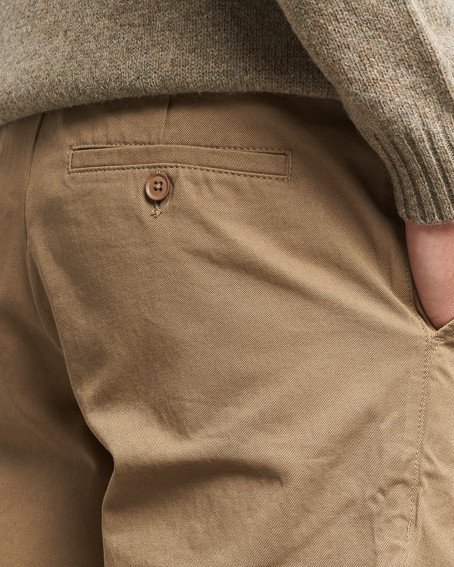 Men | Trousers | Samsøe Samsøe | Johnny Cotton Trousers Covert Green