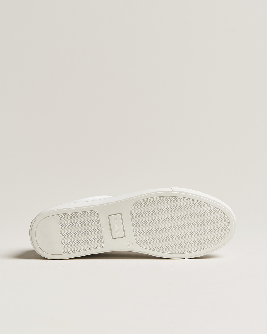 Men | Sneakers | Samsøe Samsøe | Saharry Leather Sneakers White