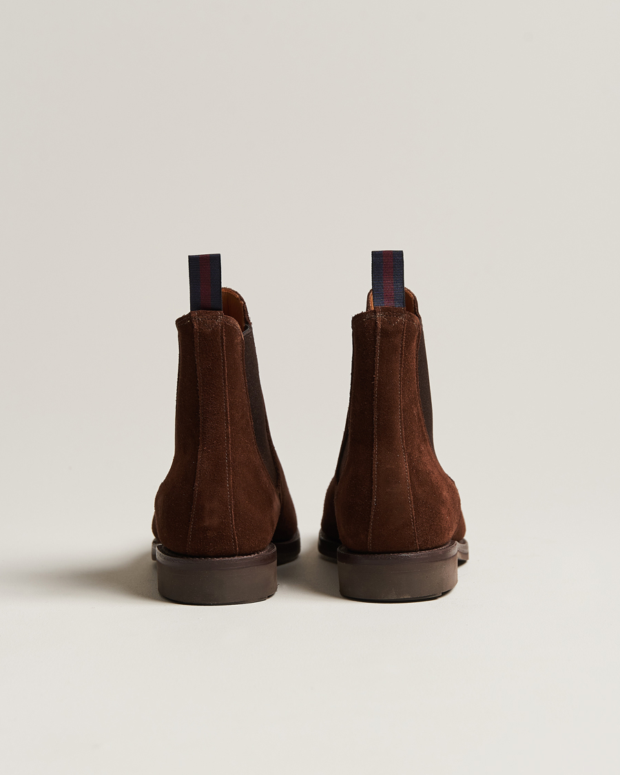 Men | Boots | Sanders | Liam Chelsea Boot Polo Snuff Suede