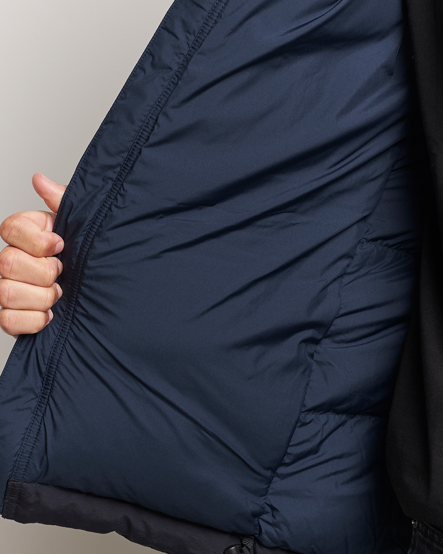 Peak Performance Rivel Down Hooded Jacket Blue Shadow at