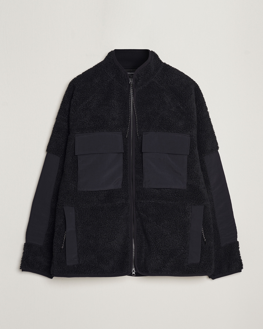 PeakPerformance ブラック フリースジャケット XL Pile Zip Jacket Men | Peak Performance