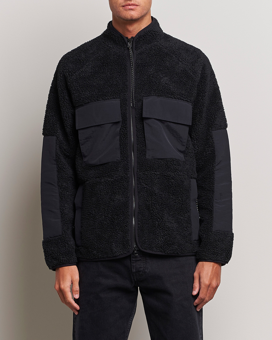 Peak Performance Heavy Pile Full Zip Black at CareOfCarl.com