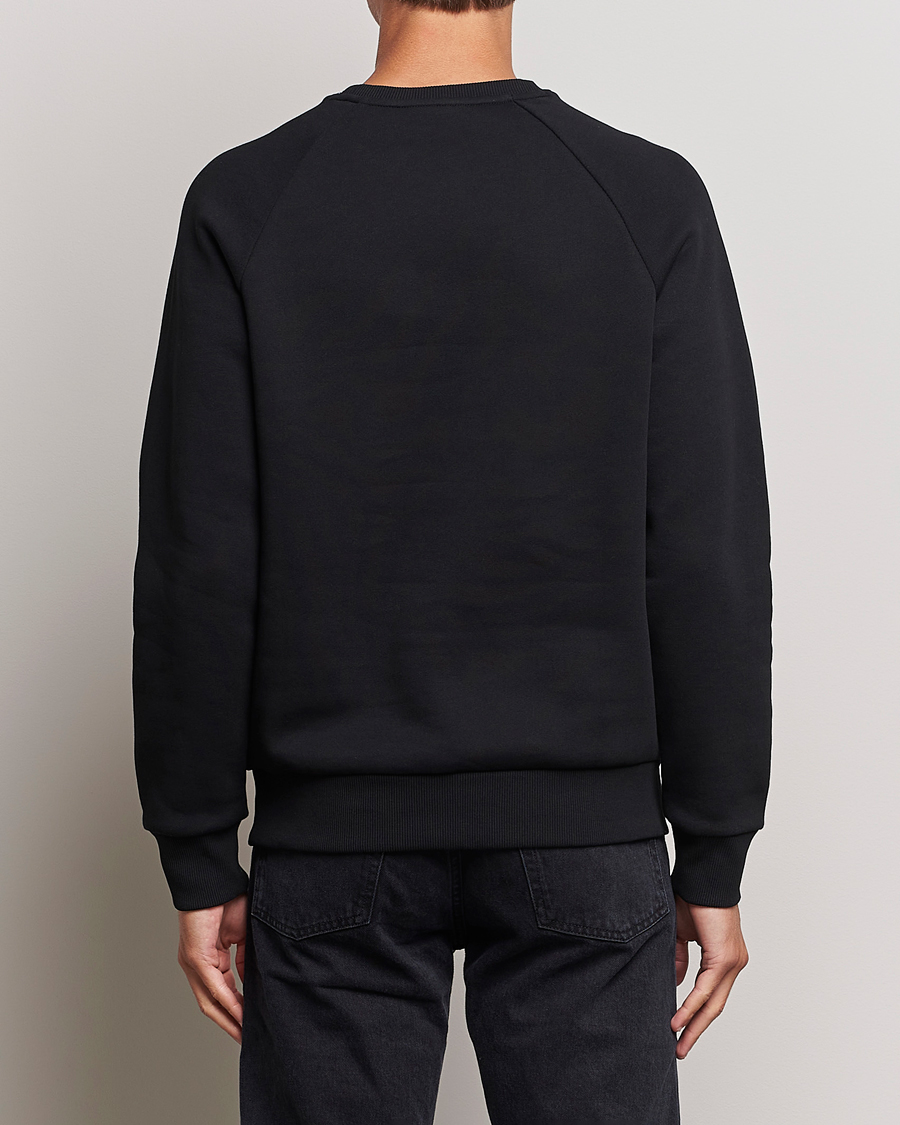 Men | Sweaters & Knitwear | Peak Performance | Original Logo Crew Neck Sweatshirt Black