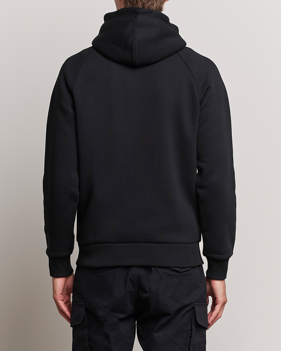 Men | Sweaters & Knitwear | Peak Performance | Original Logo Full Zip Hoodie Black