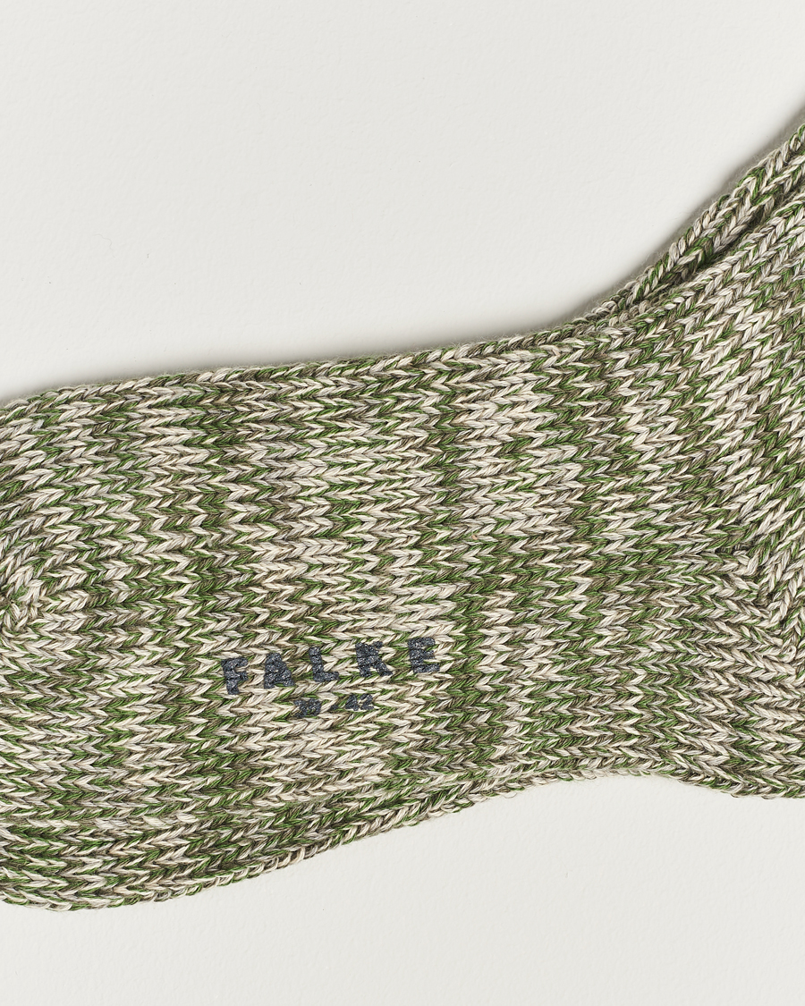 Men | Falke | Falke | Brooklyn Cotton Sock Thyme Green