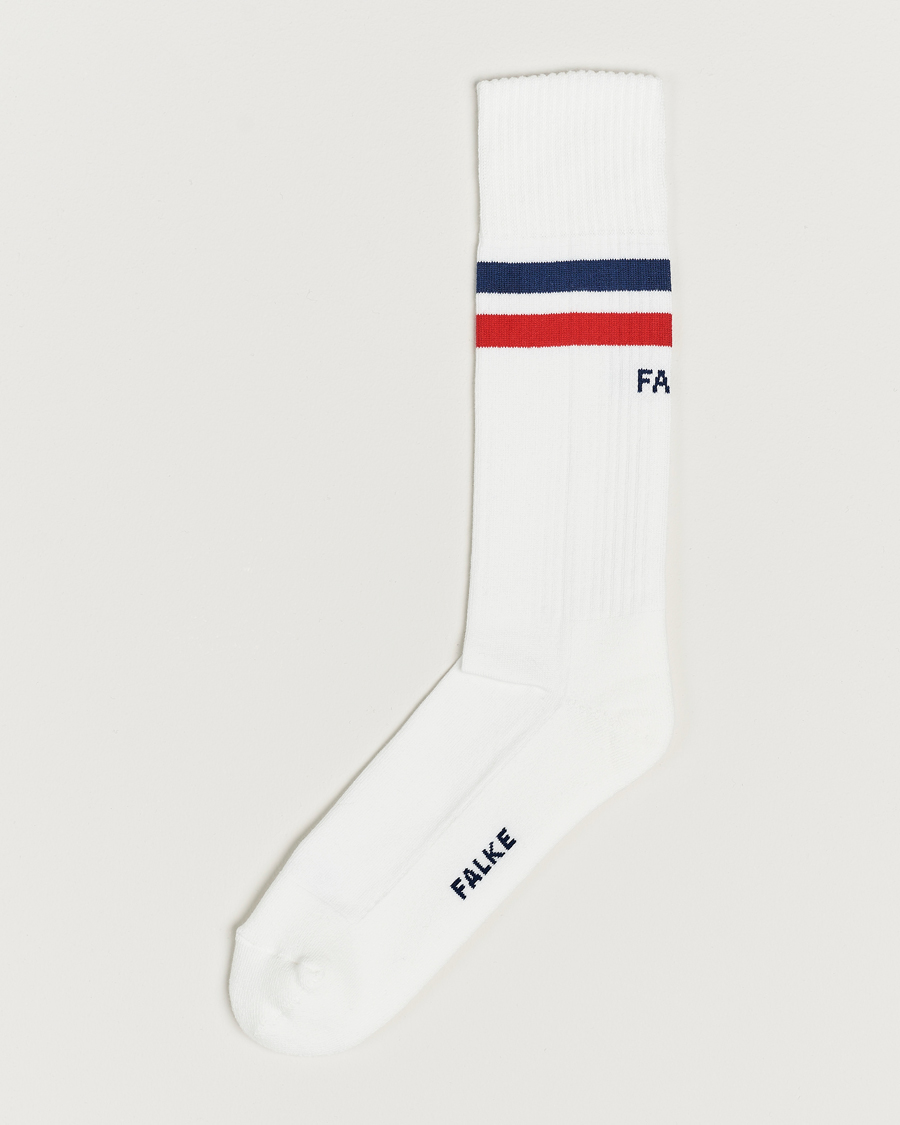 Men | Underwear & Socks | Falke | Dynamic Tennis Sock White/Blue/Red