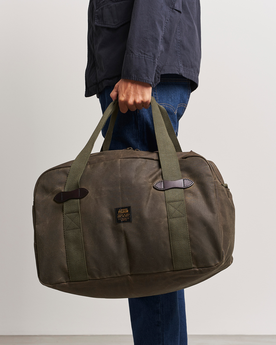 Men | Filson | Filson | Tin Cloth Medium Duffle Bag Otter Green