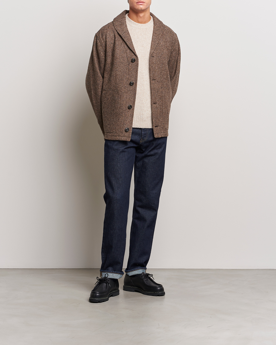 Men | Coats & Jackets | Filson | Decatur Island Wool Jacket Natural Brown