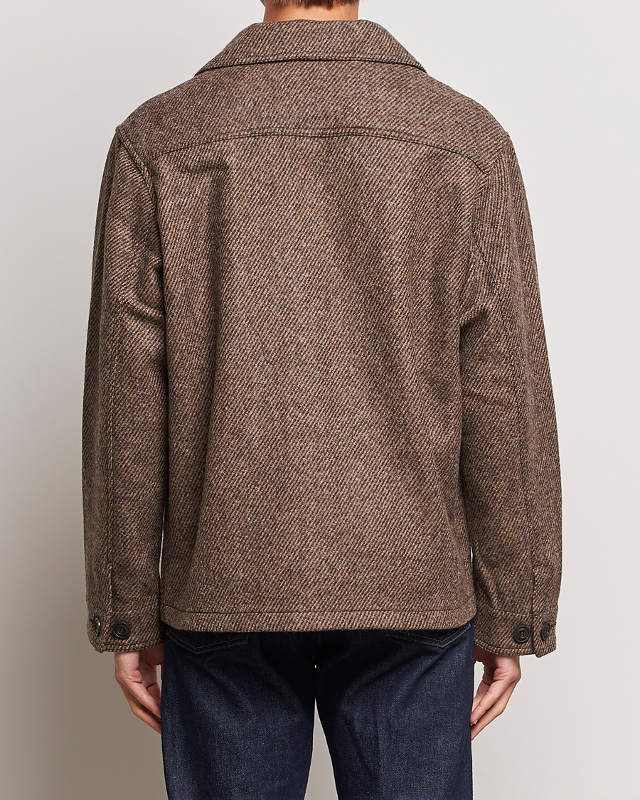 Men | Coats & Jackets | Filson | Decatur Island Wool Jacket Natural Brown