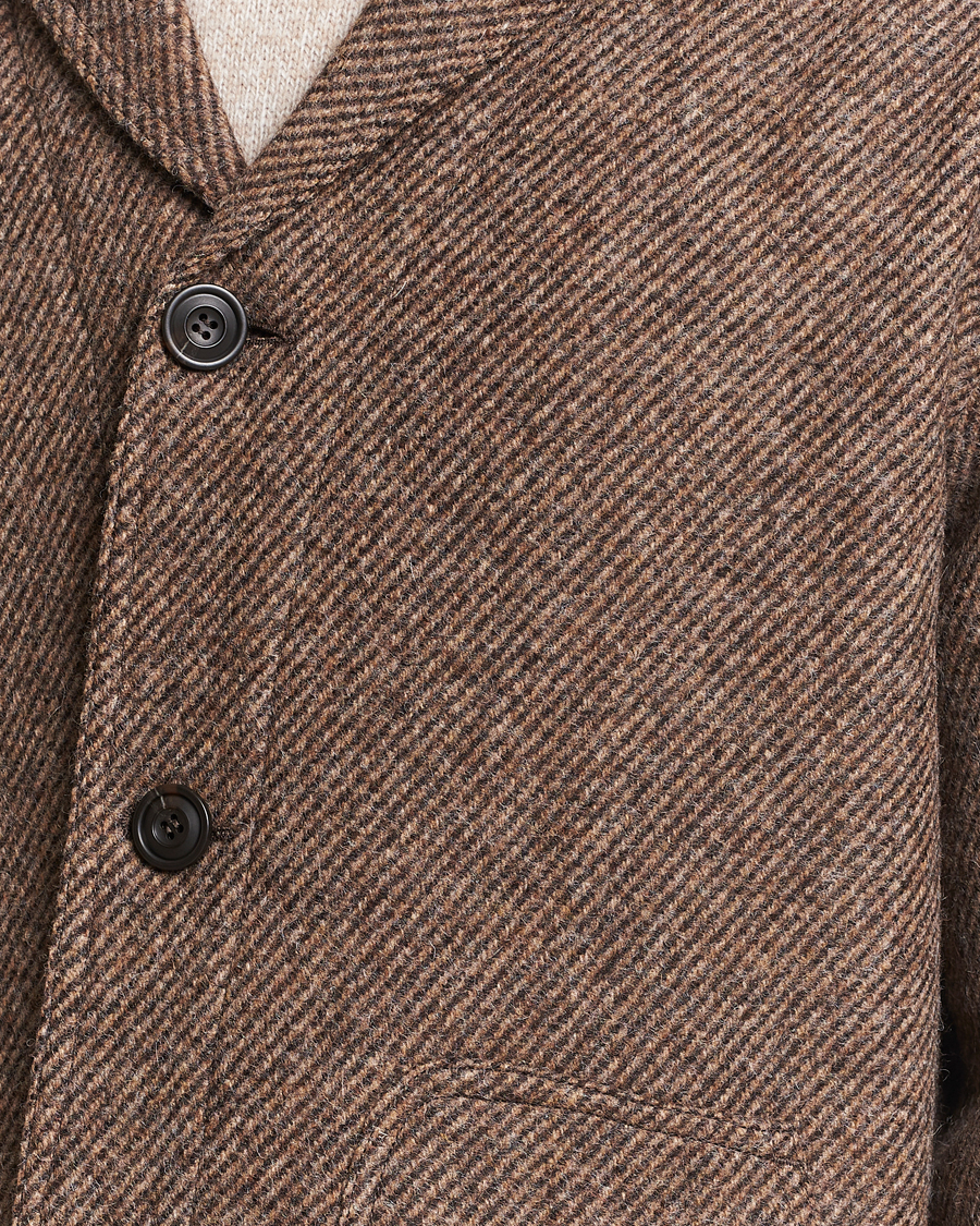 Men | Coats & Jackets | Filson | Decatur Island Wool Jacket Natural Brown