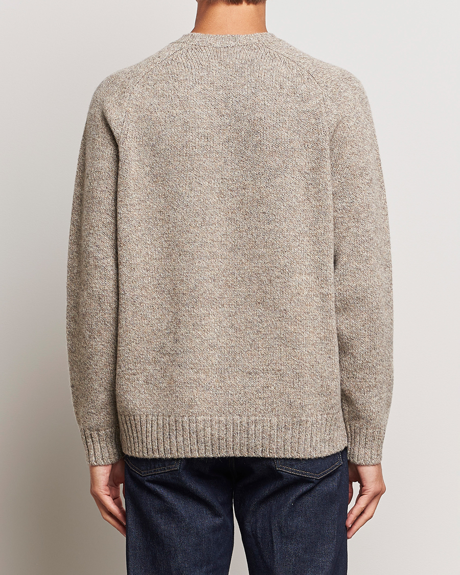 Men | Sweaters & Knitwear | Filson | Irish Wool 5-Guage Knitted Sweater Natural/Brown