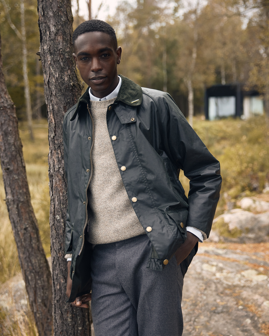 Men | Sweaters & Knitwear | Filson | Irish Wool 5-Guage Knitted Sweater Natural/Brown