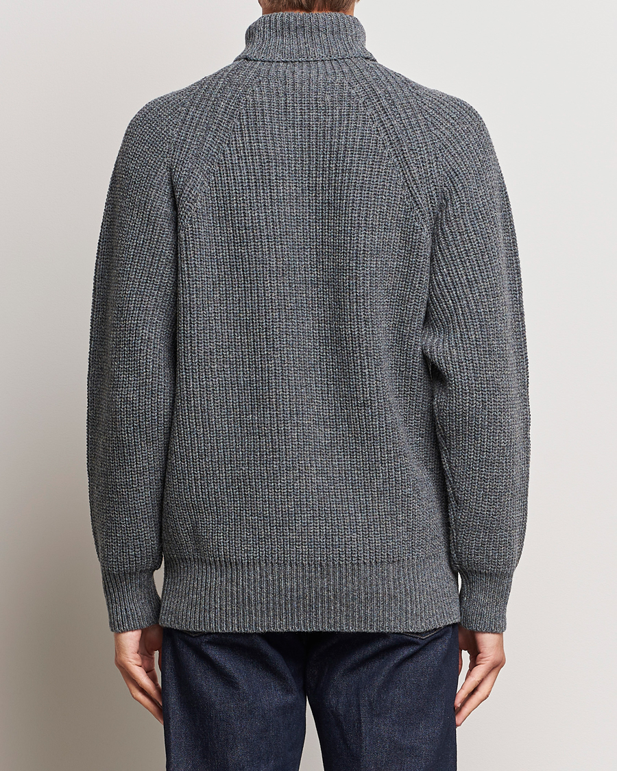 Men | Sweaters & Knitwear | Filson | Bristol Wool Rollneck Heather Grey