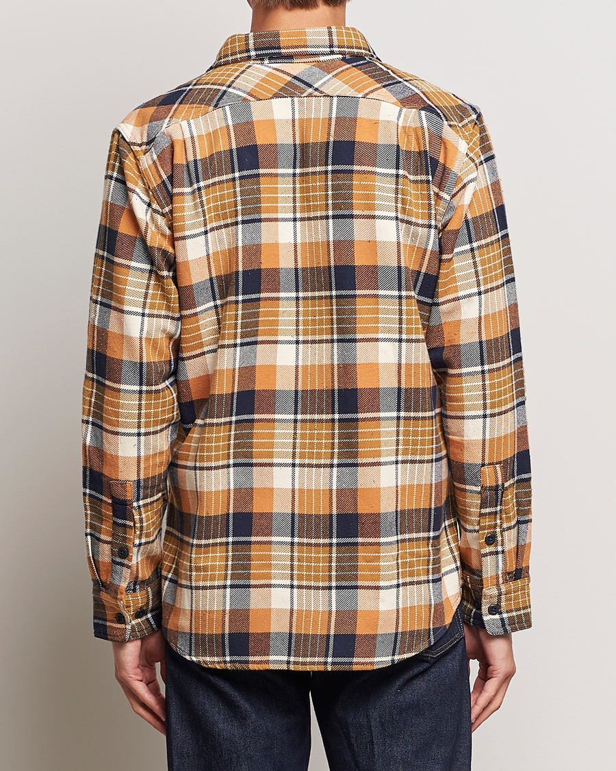 Men | Shirts | Filson | Vintage Flannel Work Shirt Navy/Cumin Red