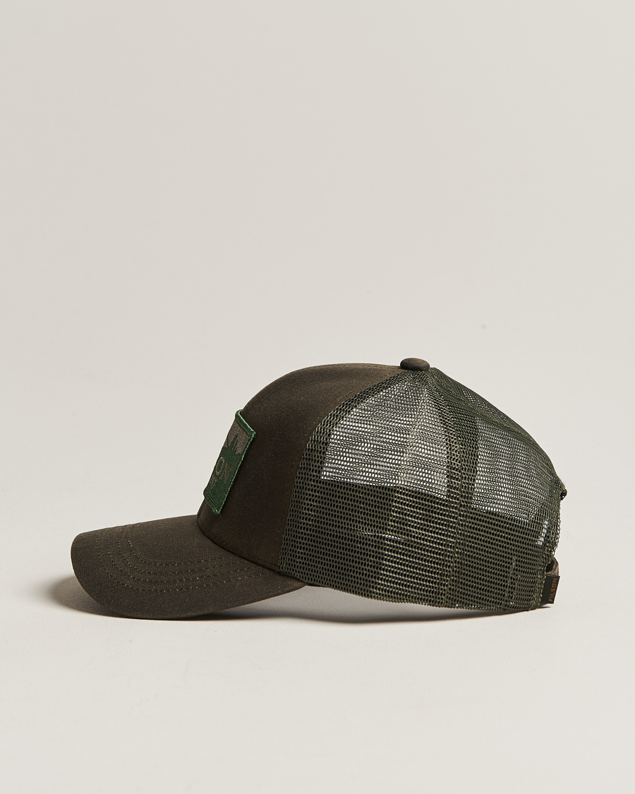 【新品】FILSON (フィルソン) Logger Mesh Cap グリーン Logger Mesh Cap - Otter Green / Hunt Fish | Filson