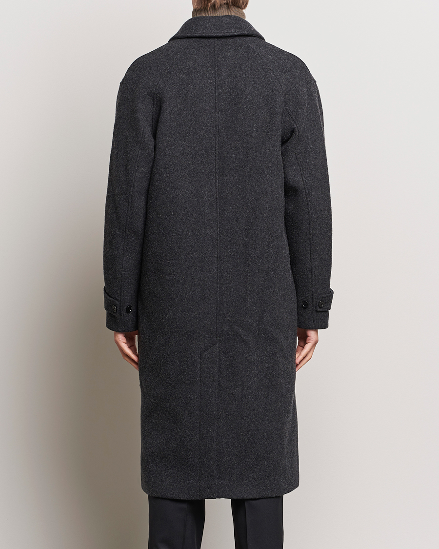 Men | Coats & Jackets | Samsøe Samsøe | Samsøe & Samsøe Jacob Coat Black Melange