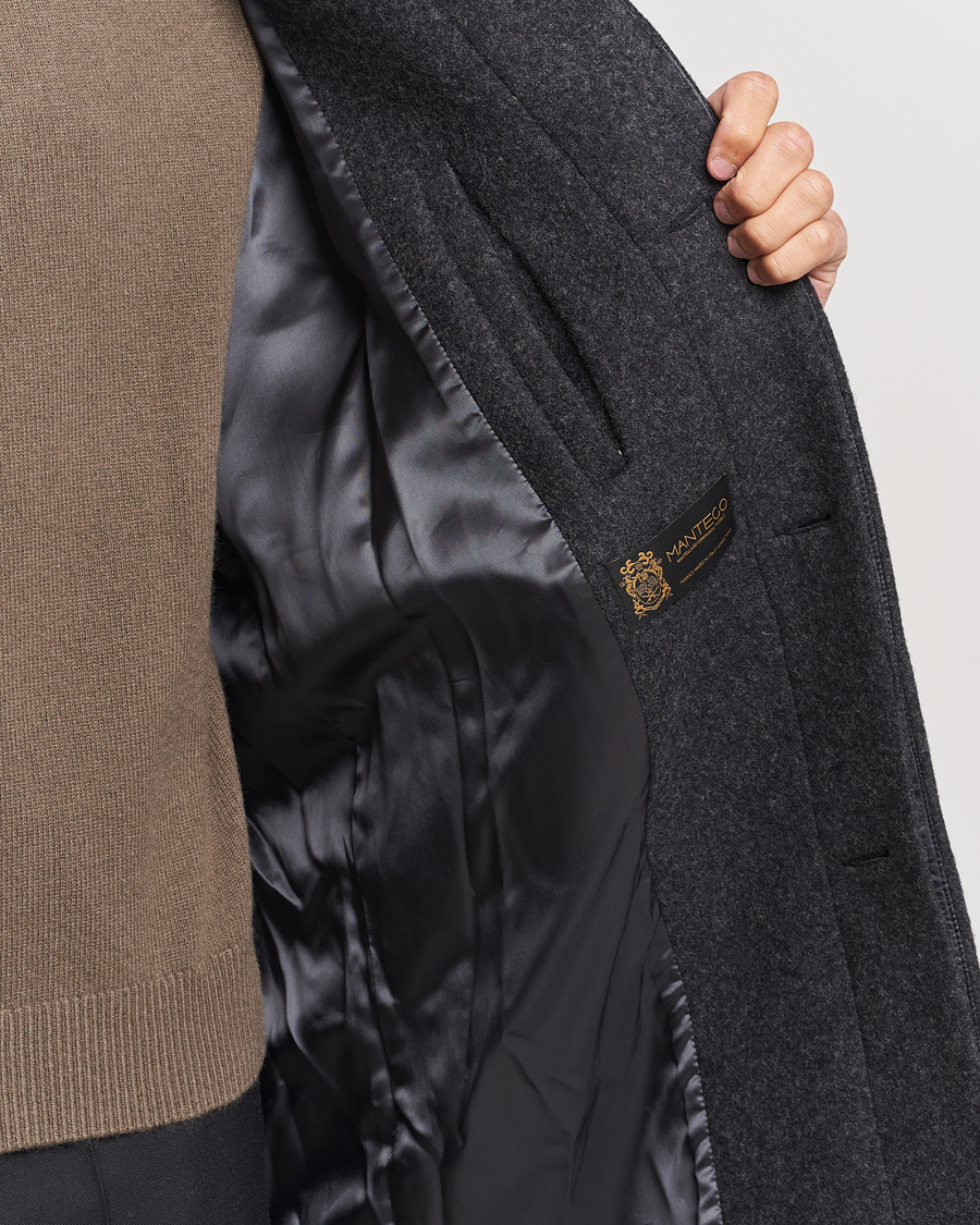 Men | Coats & Jackets | Samsøe Samsøe | Samsøe & Samsøe Jacob Coat Black Melange