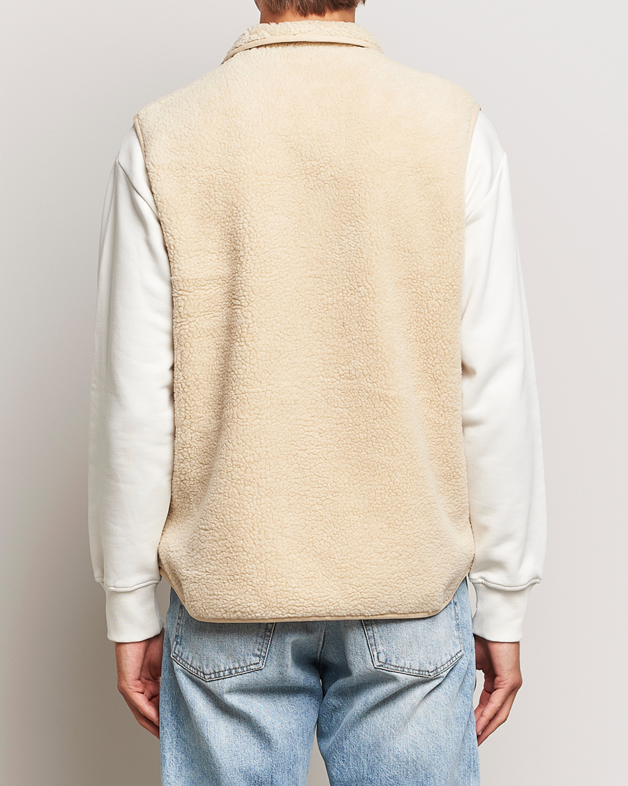 Men | Sweaters & Knitwear | Samsøe Samsøe | Carlo Fleece Vest Brown Rice