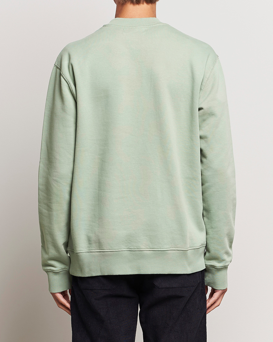 Men | Sweaters & Knitwear | Samsøe Samsøe | Samsøe & Samsøe Norsbro Crew Neck Sweatshirt Iceberg Green