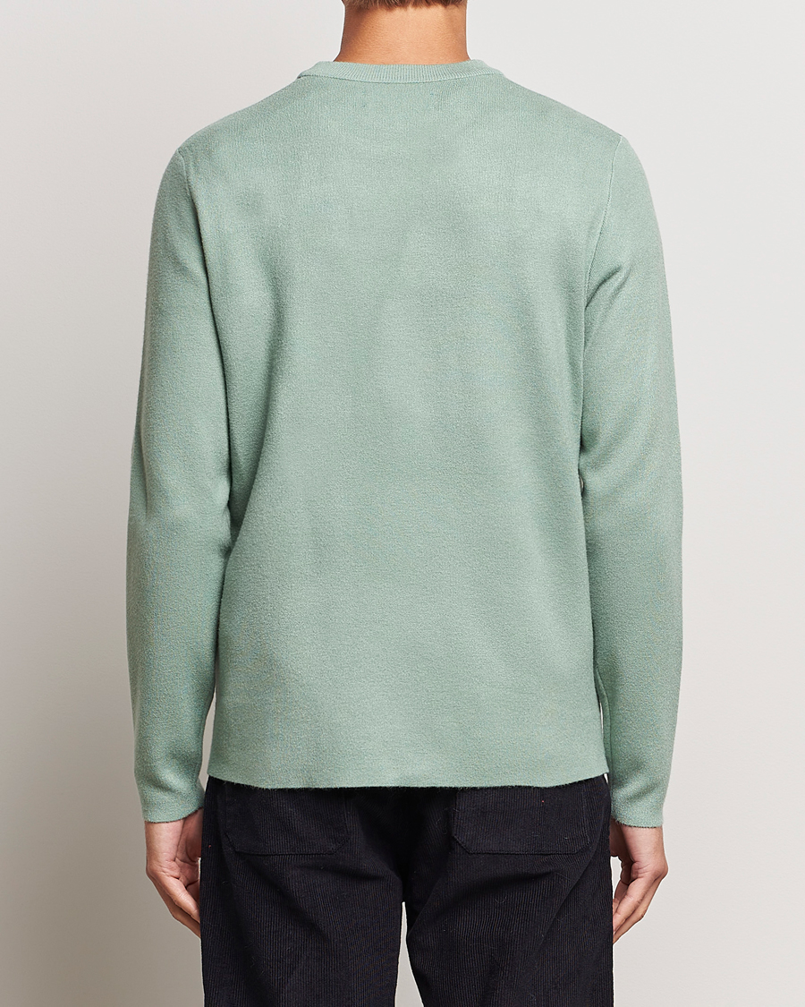 Men | Sweaters & Knitwear | Samsøe Samsøe | Samsøe & Samsøe Guna Crew Neck Iceberg Green