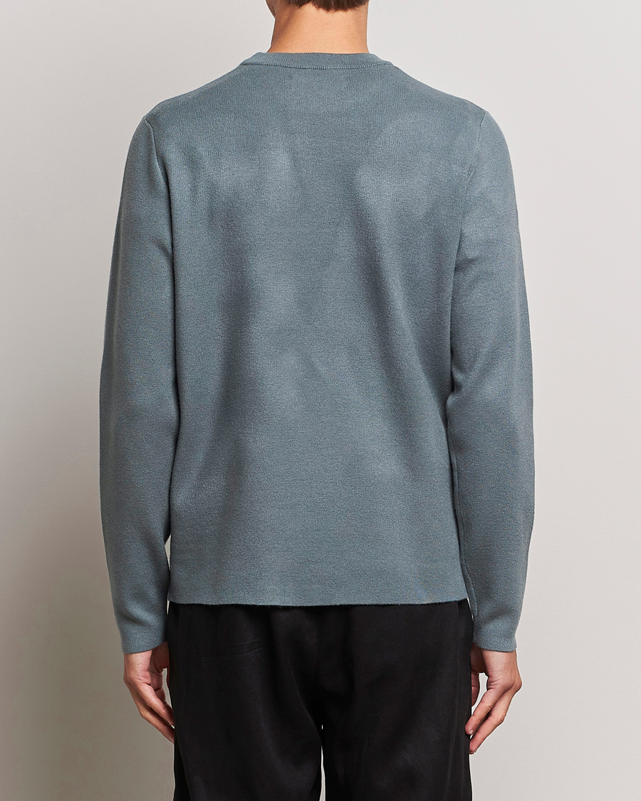 Men | Sweaters & Knitwear | Samsøe Samsøe | Samsøe & Samsøe Guna Crew Neck Stormy Weather