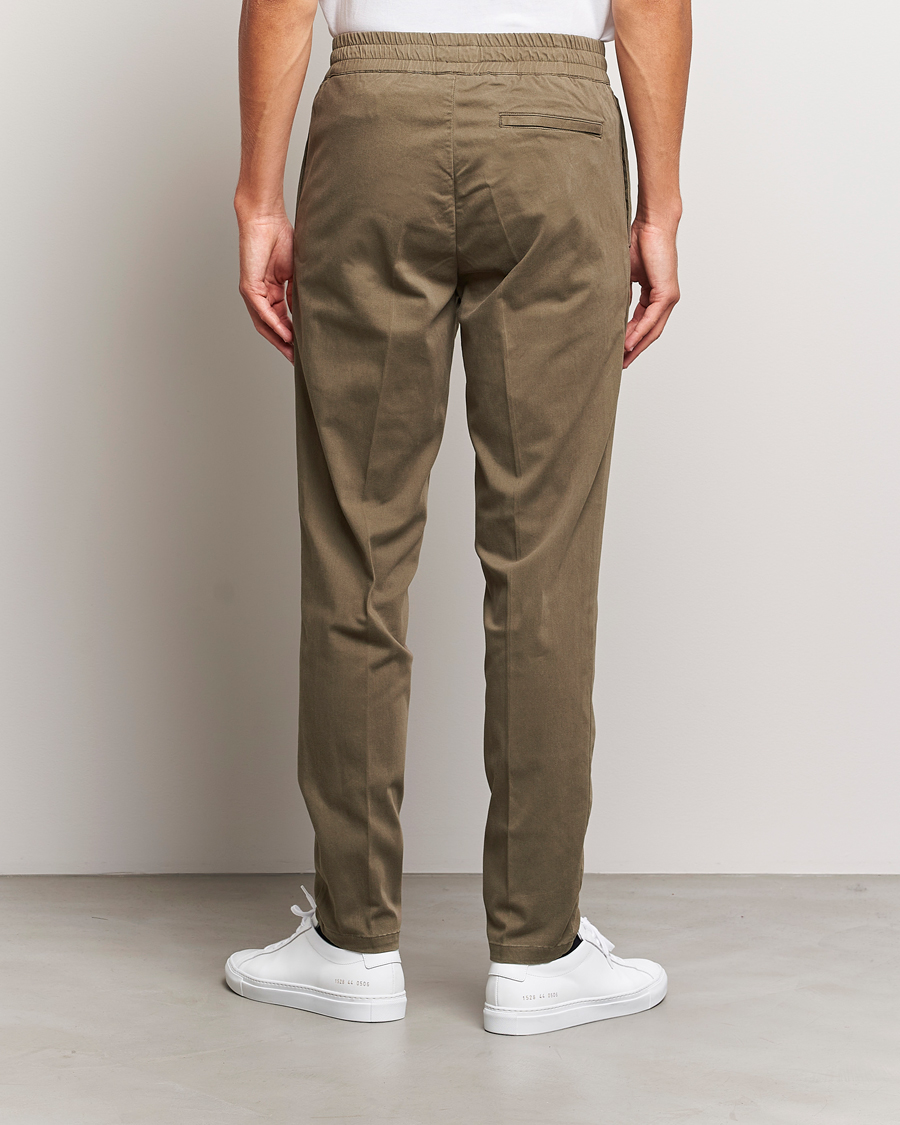 Men | Trousers | Samsøe Samsøe | Samsøe & Samsøe Smithy Drawstring Trousers Crocodile