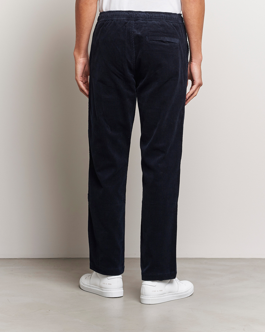 Men | Trousers | Samsøe Samsøe | Samsøe & Samsøe Jabari Corduroy Trousers Salute Navy