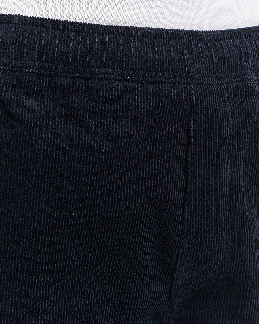 Men | Trousers | Samsøe Samsøe | Samsøe & Samsøe Jabari Corduroy Trousers Salute Navy