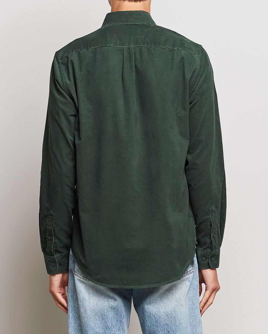 Men | Shirts | Samsøe Samsøe | Samsøe & Samsøe Liam Baby Cord Shirt Garden Topiary