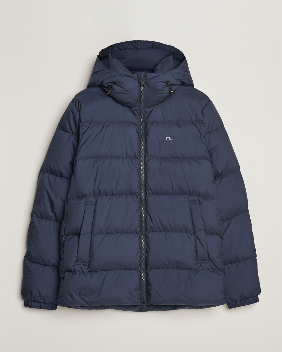 Men | Coats & Jackets | J.Lindeberg | Barrel Down Jacket Navy