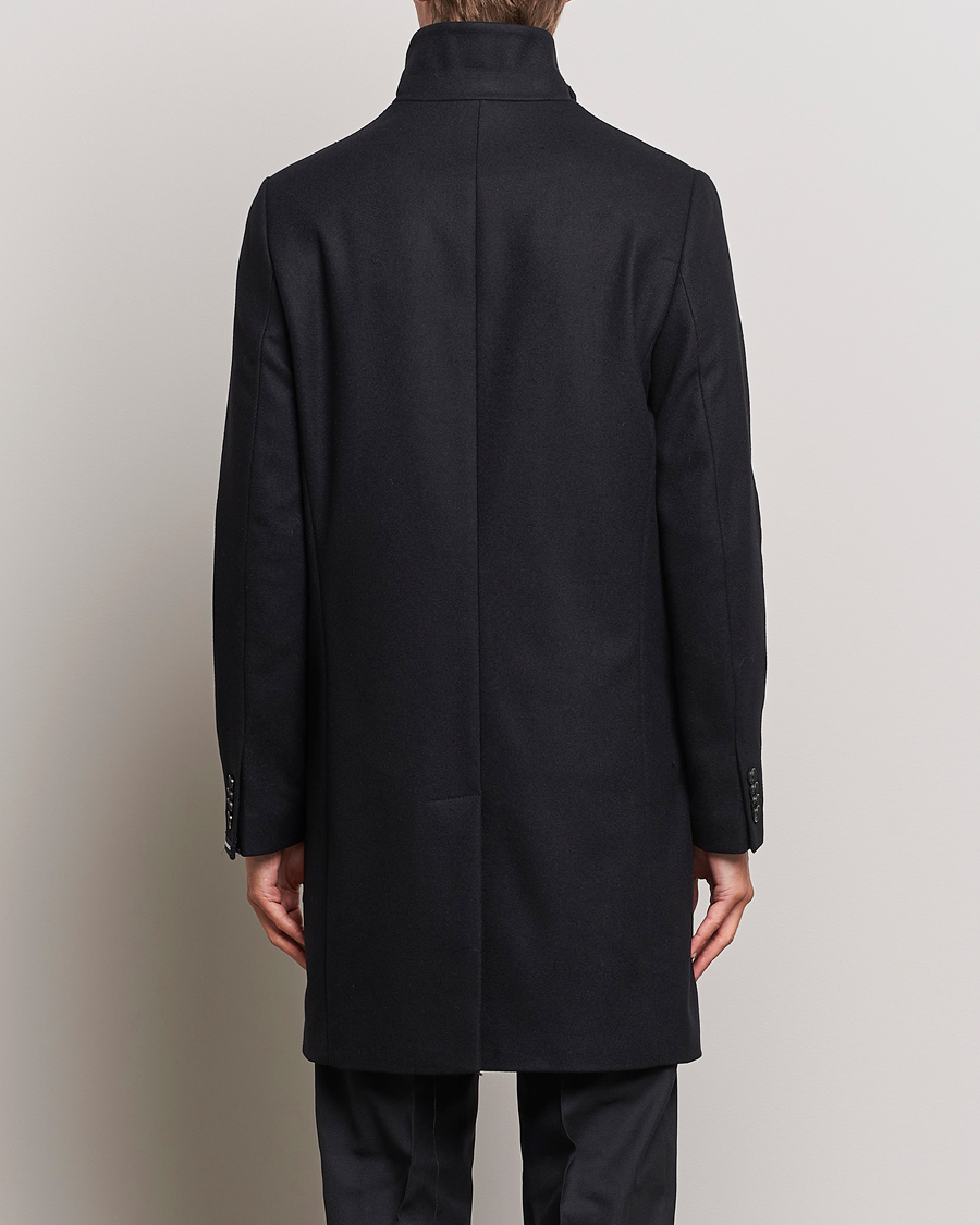Men | Coats & Jackets | J.Lindeberg | Holger Melton Coat Black