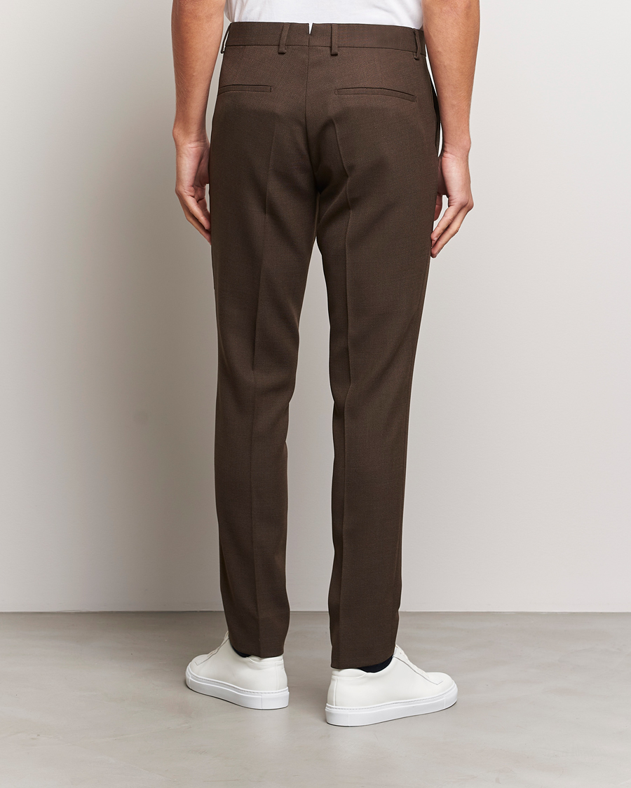 Men | Trousers | J.Lindeberg | Grant Active Hopsack Pants Delicioso