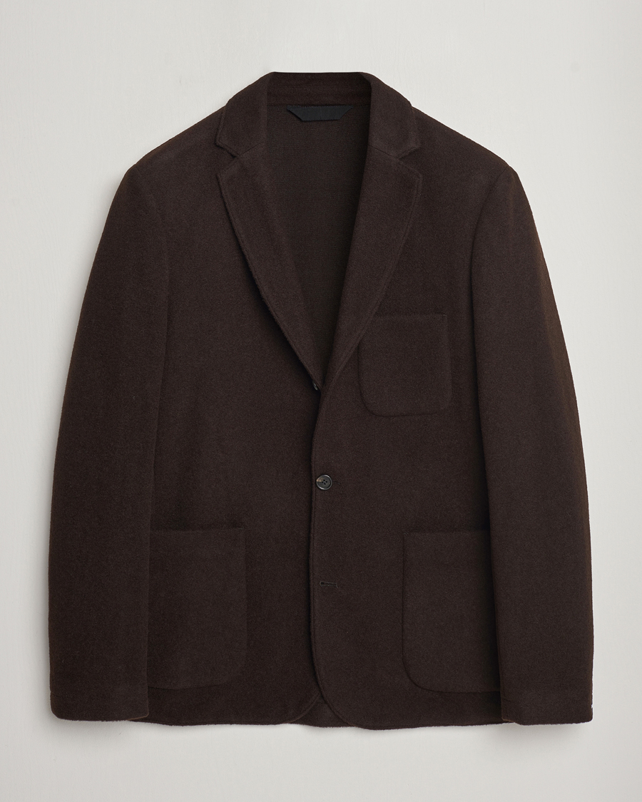 Men | Knitted Blazers | J.Lindeberg | Carlton Wool Cardigan Blazer Delicioso
