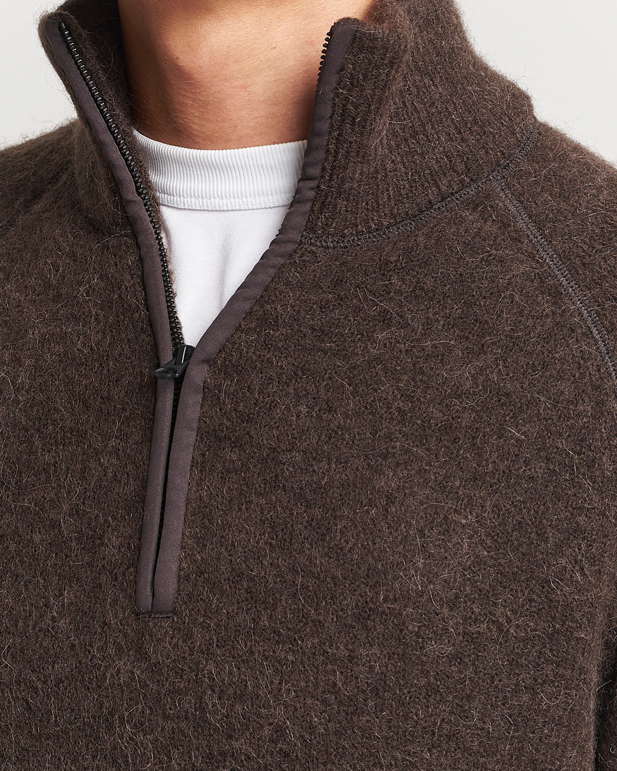 Men | Sweaters & Knitwear | J.Lindeberg | Wilton Half Zip Sweater Delicioso