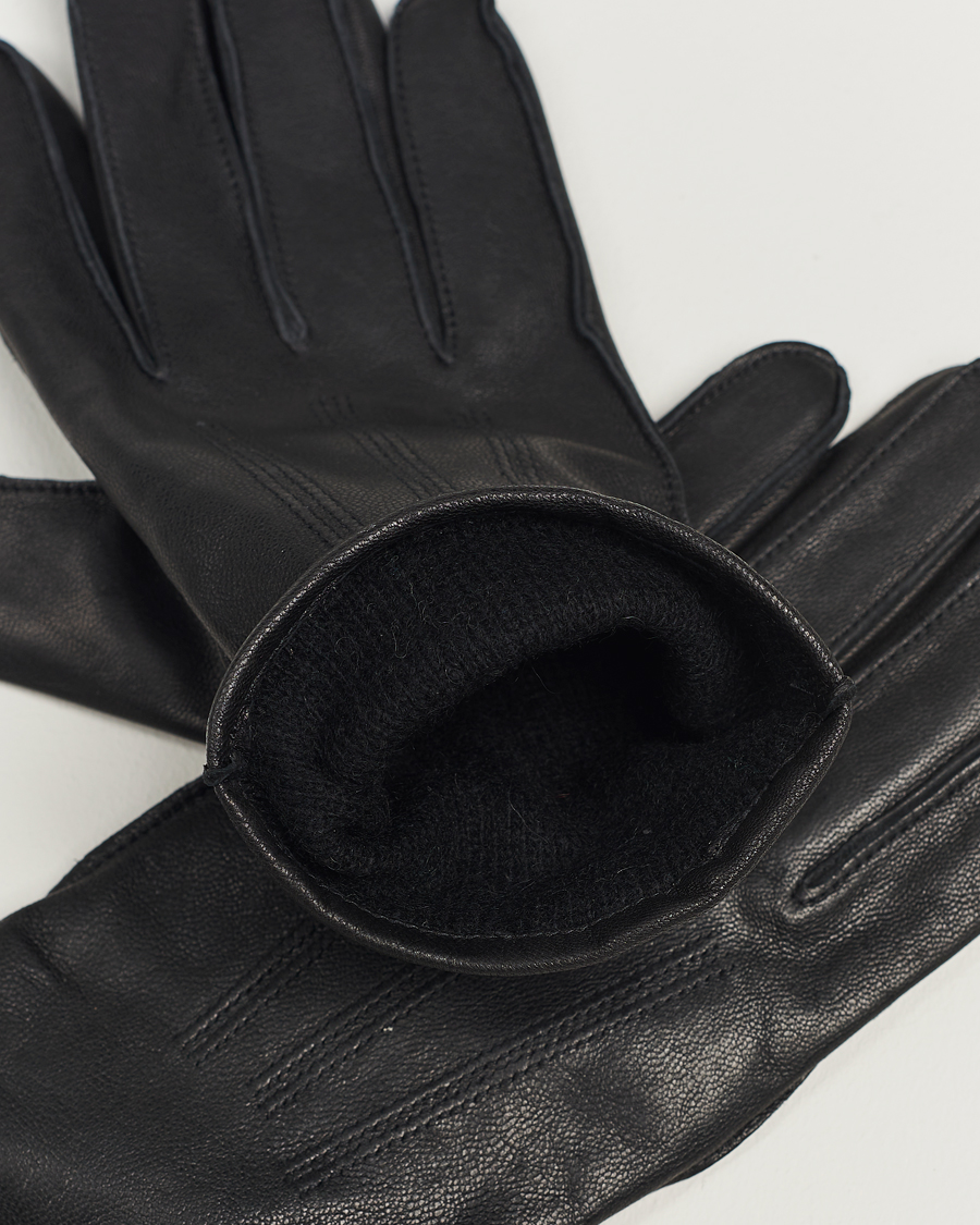 Men |  | J.Lindeberg | Milo Leather Glove Black