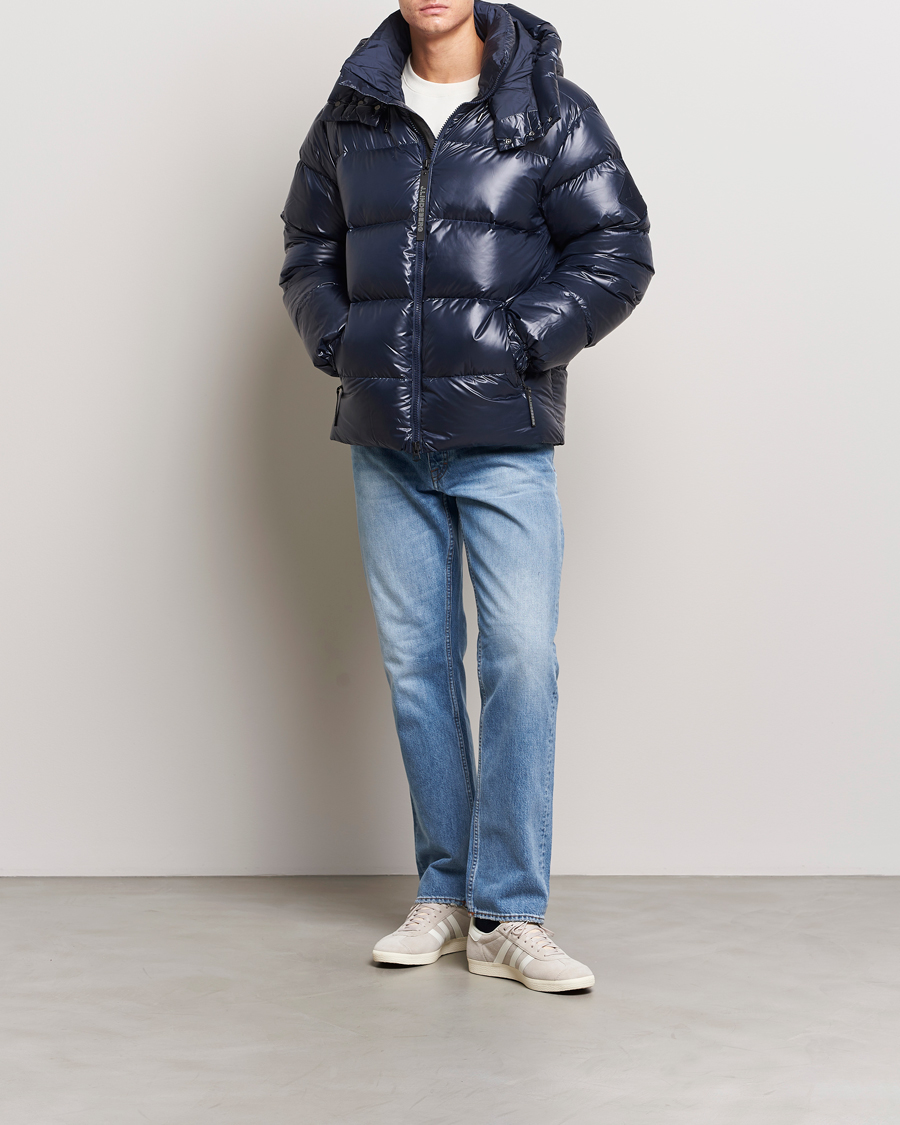 Men | Coats & Jackets | J.Lindeberg | Creek Down Jacket Navy