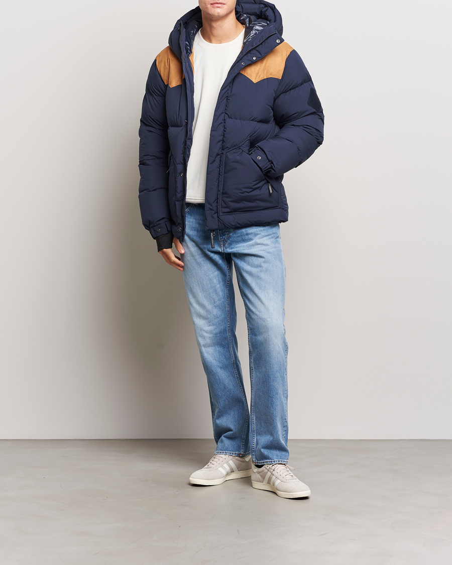 Men | Coats & Jackets | J.Lindeberg | Dry Powder Down Jacket Navy