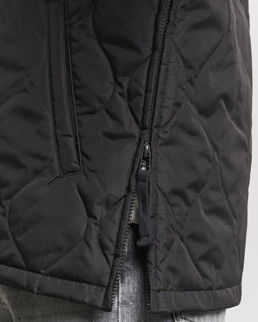 Men | Coats & Jackets | TAION | Padded Military CPO Shirt Jacket Black