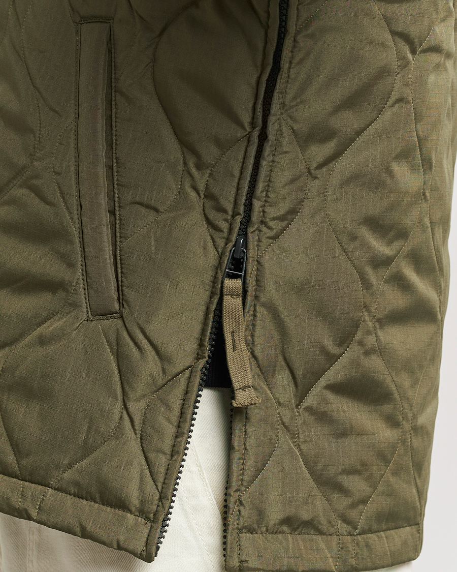 Men | Coats & Jackets | TAION | Padded Military CPO Shirt Jacket Dark Olive