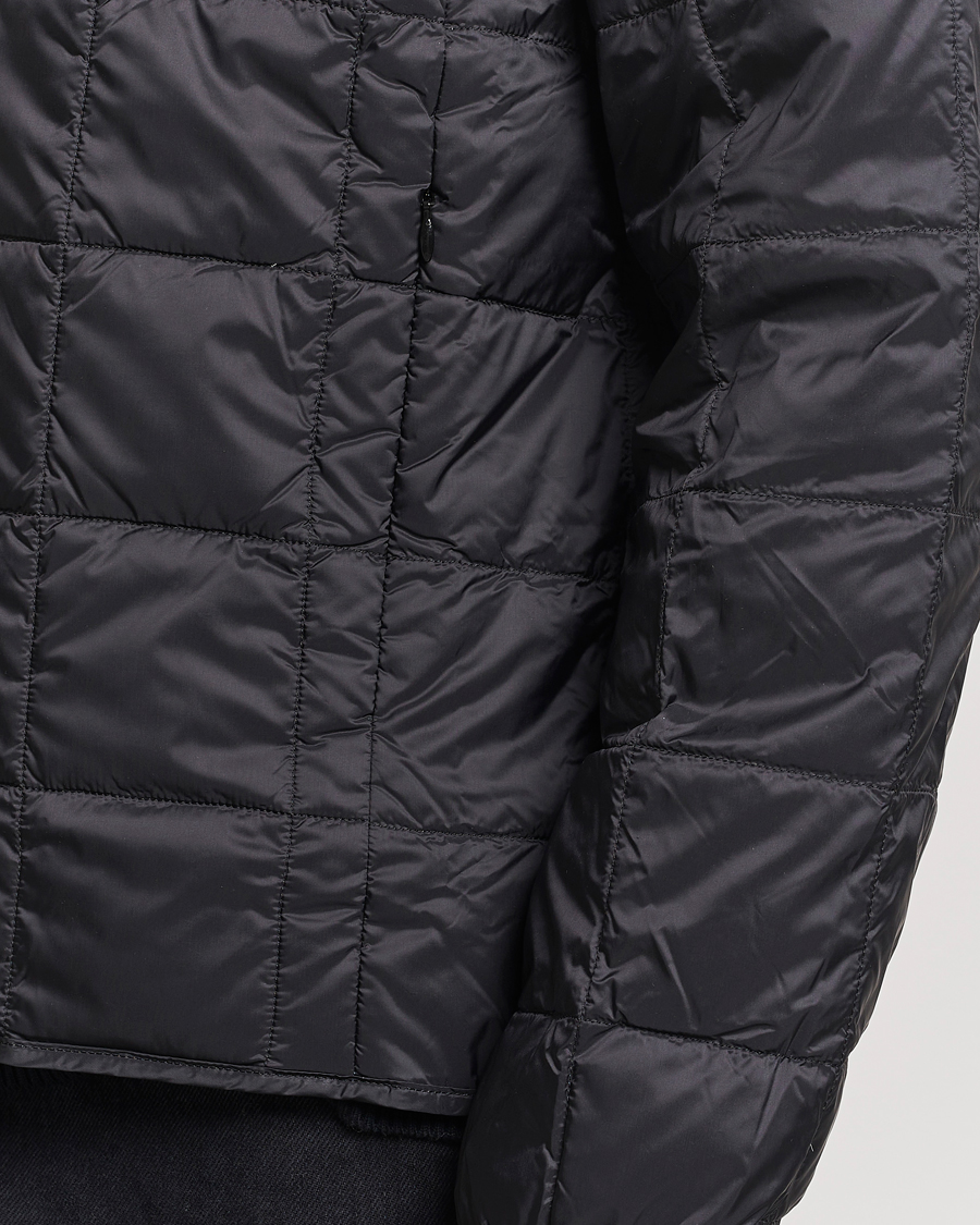 Men | Coats & Jackets | TAION | Crew Neck W-Zip Down Jacket Black