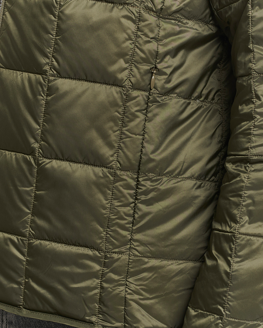 Men | Coats & Jackets | TAION | Crew Neck W-Zip Down Jacket Dark Olive