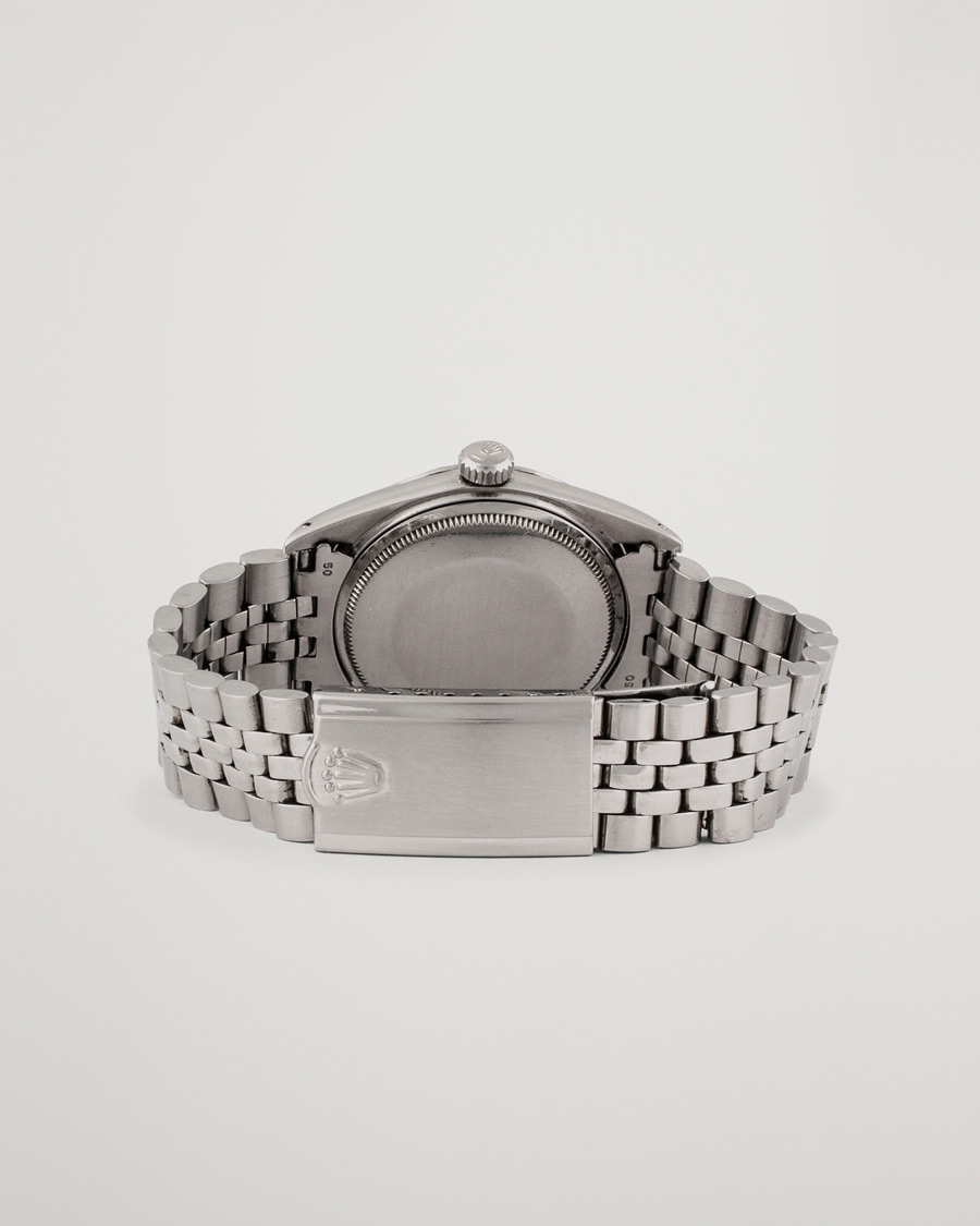 Men | Rolex Pre-Owned Datejust 1603 Oyster Perpetual Steel Black | Rolex Pre-Owned | Datejust 1603 Oyster Perpetual Steel Black