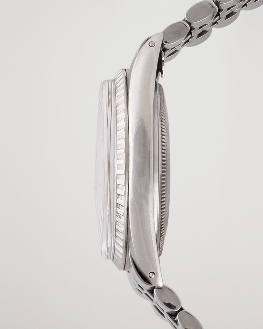 Men | Rolex Pre-Owned Datejust 1603 Oyster Perpetual Steel Black | Rolex Pre-Owned | Datejust 1603 Oyster Perpetual Steel Black