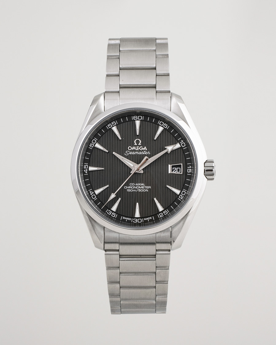 Men | Omega Pre-Owned Seamaster Aqua Terra 231.13.42.21.06.001 Steel Grey | Omega Pre-Owned | Seamaster Aqua Terra 231.13.42.21.06.001 Steel Grey