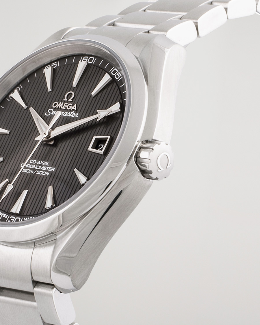 Men | Omega Pre-Owned Seamaster Aqua Terra 231.13.42.21.06.001 Steel Grey | Omega Pre-Owned | Seamaster Aqua Terra 231.13.42.21.06.001 Steel Grey
