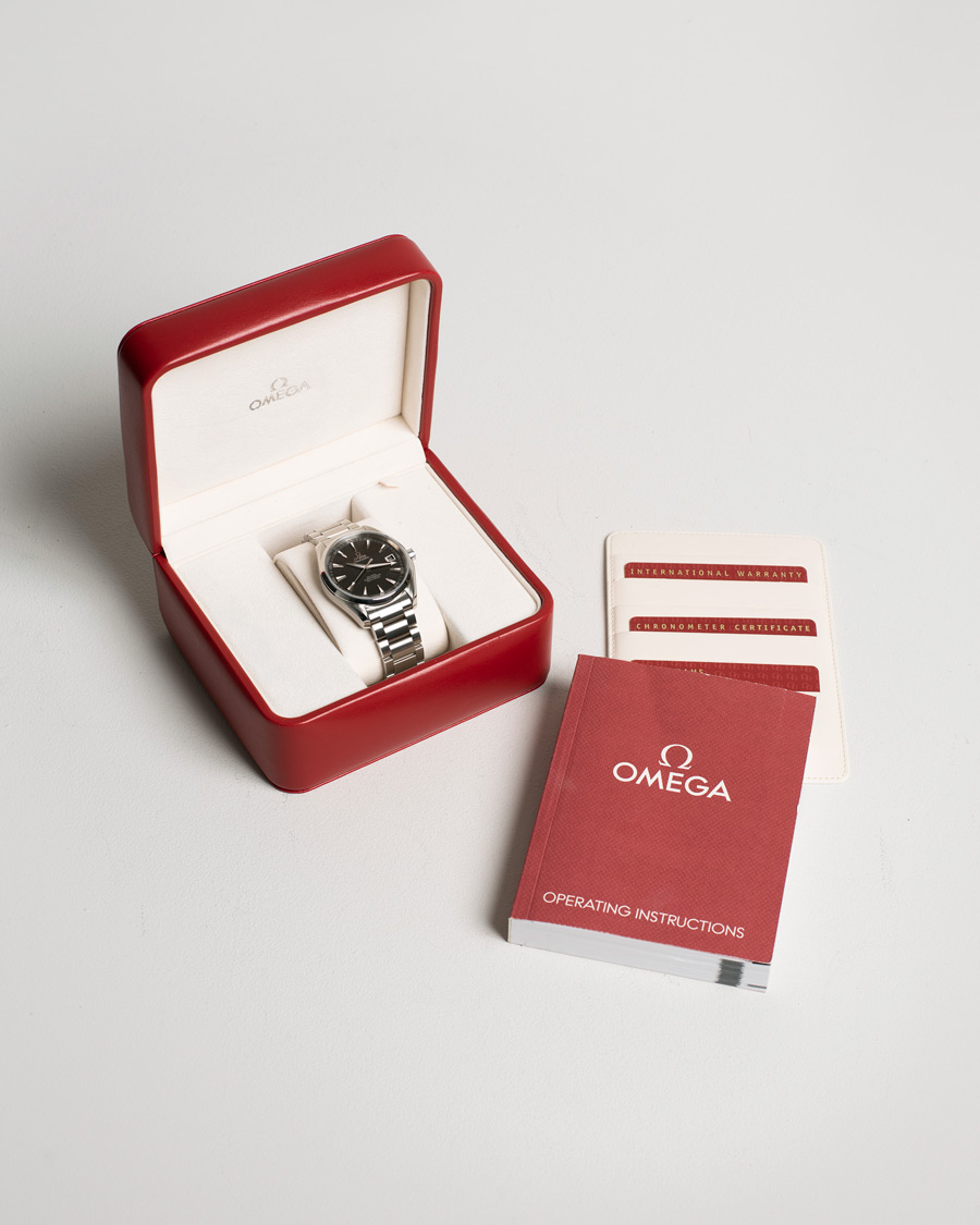 Men | Omega Pre-Owned Seamaster Aqua Terra 231.13.42.21.06.001 Steel Grey | Omega Pre-Owned | Seamaster Aqua Terra 231.13.42.21.06.001 Steel Grey