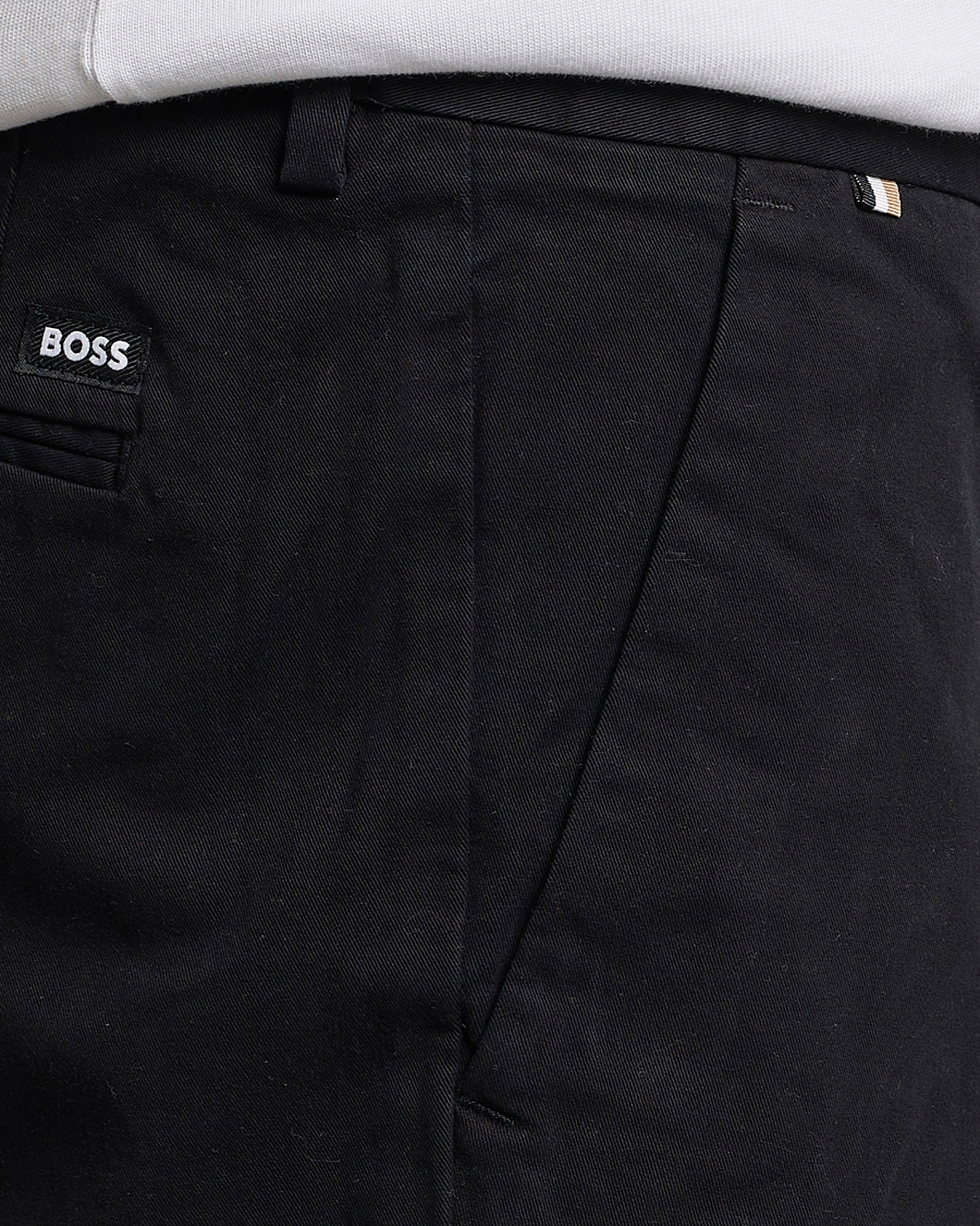 Men | Trousers | BOSS BLACK | Kaito1 Chinos Black