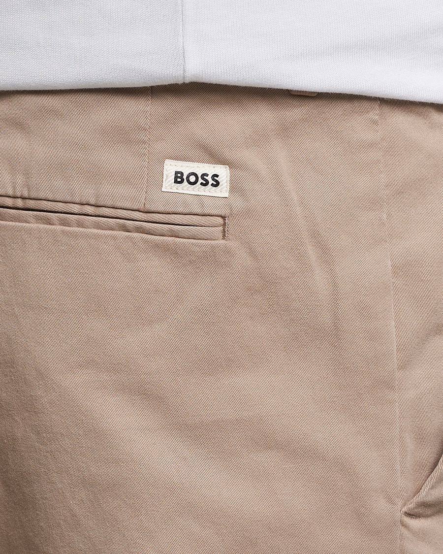 Men | Trousers | BOSS BLACK | Kaito1 Chinos Open Beige