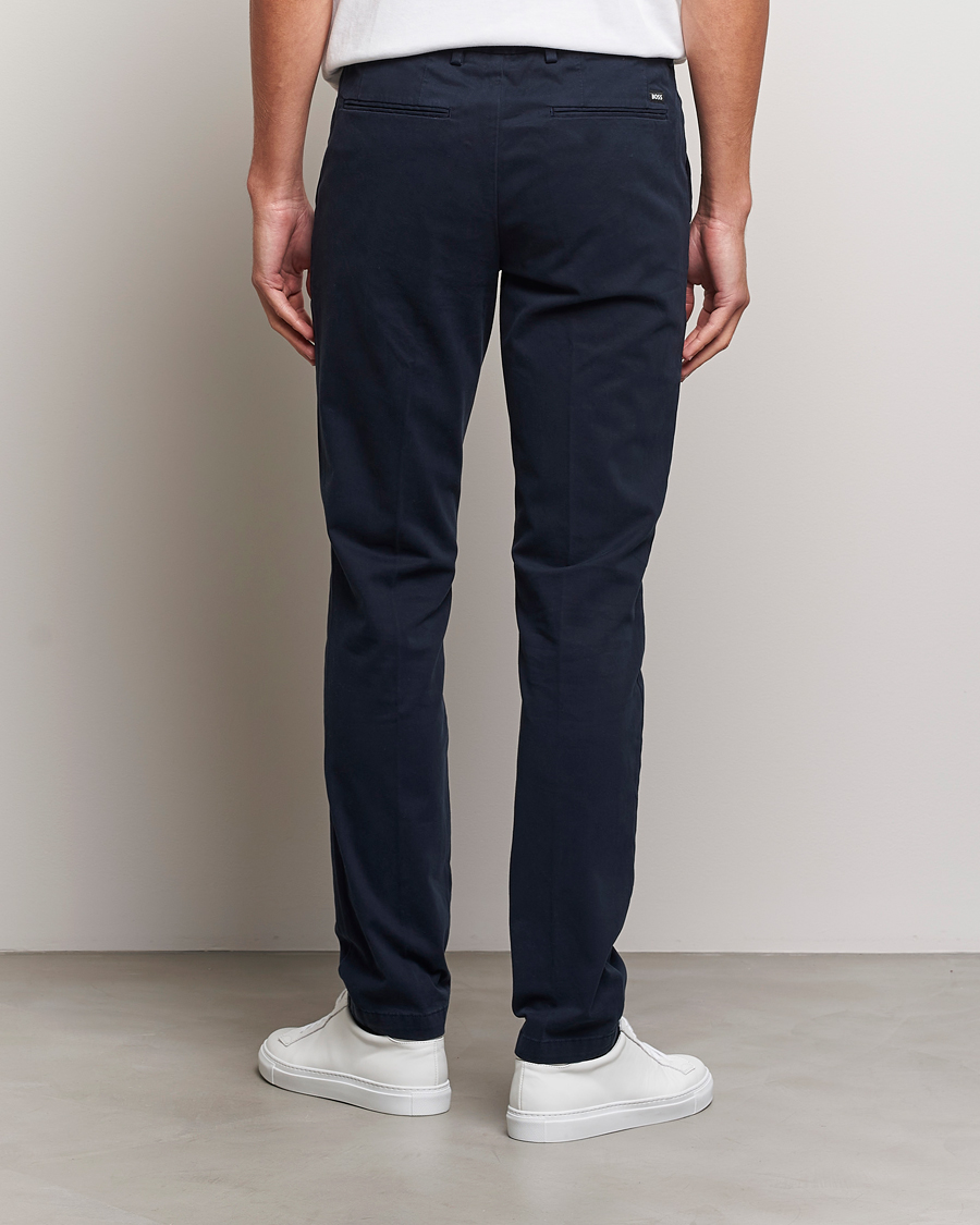 Men | Trousers | BOSS BLACK | Kaito1 Chinos Dark Blue
